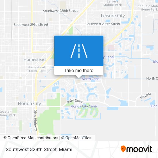 Mapa de Southwest 328th Street