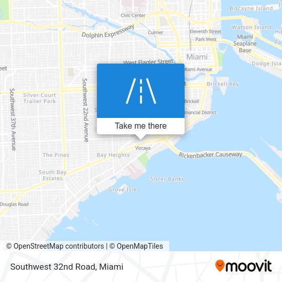 Mapa de Southwest 32nd Road