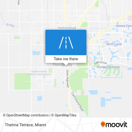 Mapa de Thelma Terrace