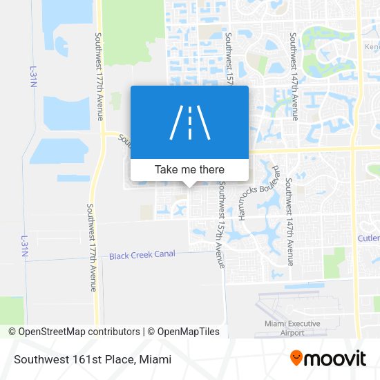 Mapa de Southwest 161st Place