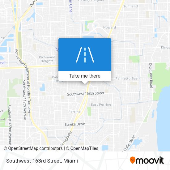 Mapa de Southwest 163rd Street