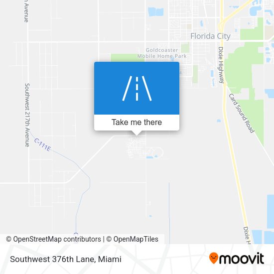 Mapa de Southwest 376th Lane