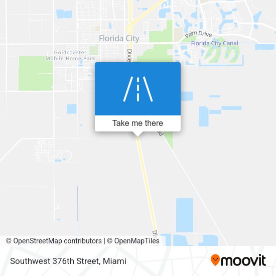 Southwest 376th Street map
