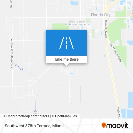 Mapa de Southwest 378th Terrace