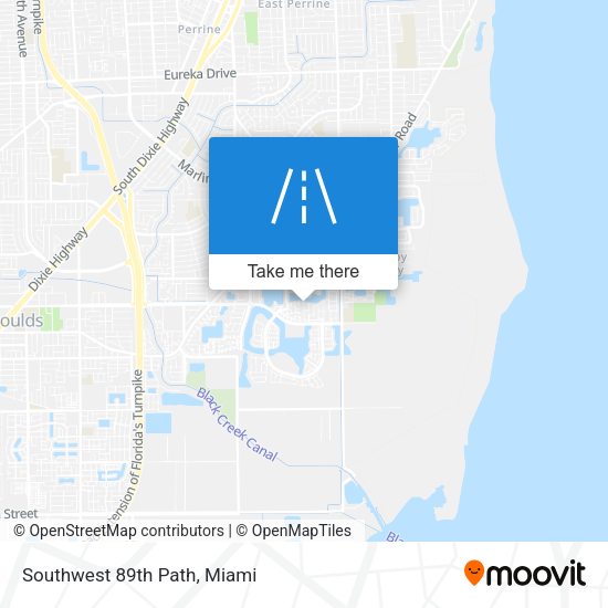 Mapa de Southwest 89th Path