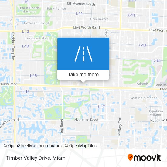 Mapa de Timber Valley Drive