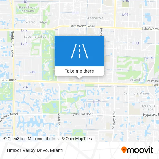 Timber Valley Drive map
