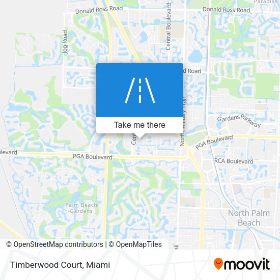 Mapa de Timberwood Court
