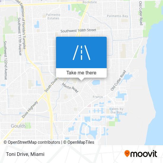 Mapa de Toni Drive
