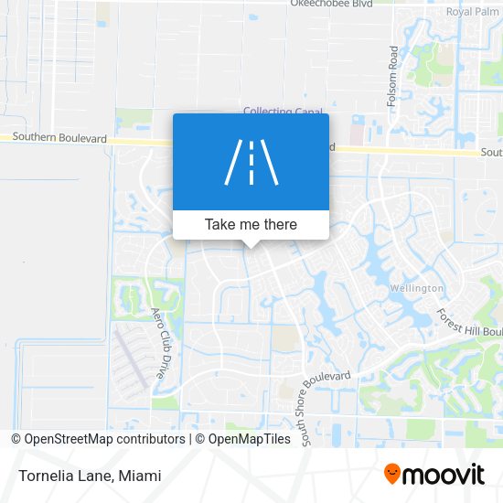 Mapa de Tornelia Lane