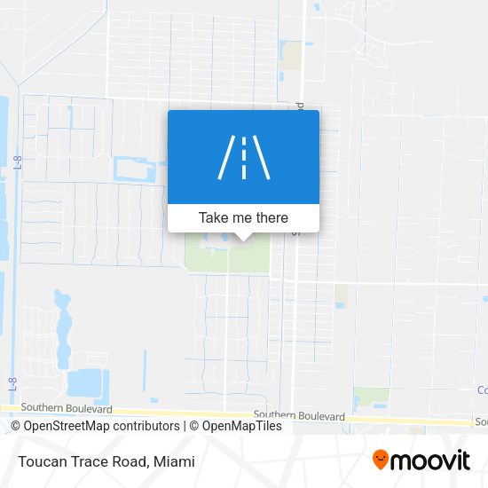 Toucan Trace Road map