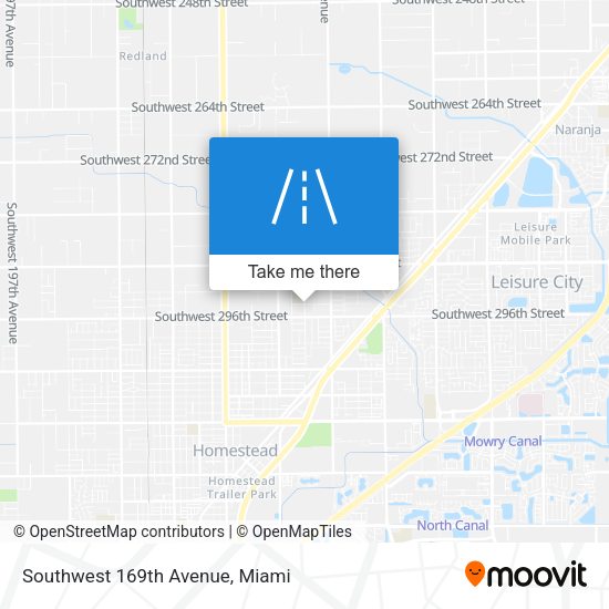Mapa de Southwest 169th Avenue