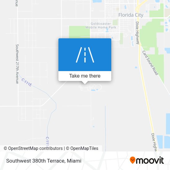 Mapa de Southwest 380th Terrace