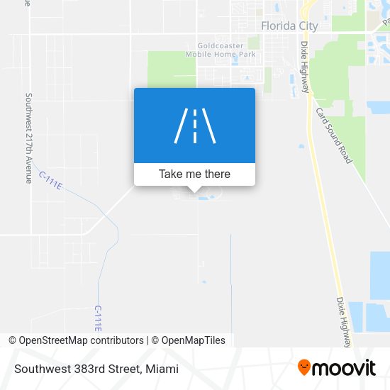 Mapa de Southwest 383rd Street