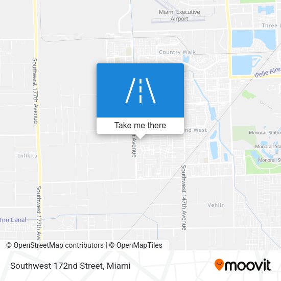 Mapa de Southwest 172nd Street