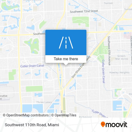 Mapa de Southwest 110th Road