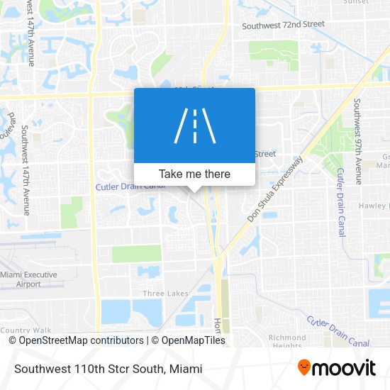 Mapa de Southwest 110th Stcr South