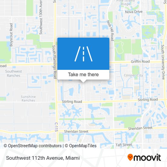 Mapa de Southwest 112th Avenue