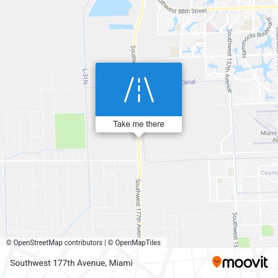 Mapa de Southwest 177th Avenue