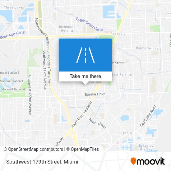 Mapa de Southwest 179th Street