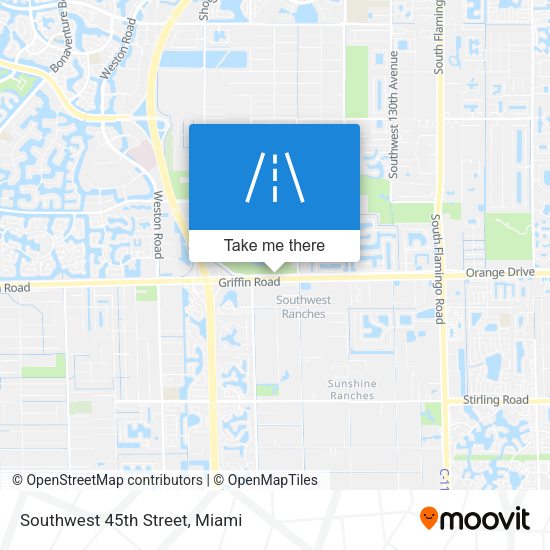 Mapa de Southwest 45th Street