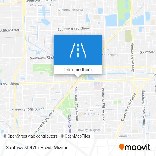 Mapa de Southwest 97th Road