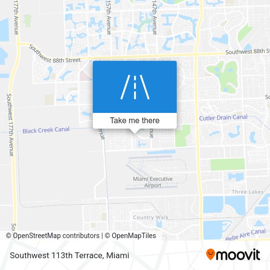 Mapa de Southwest 113th Terrace