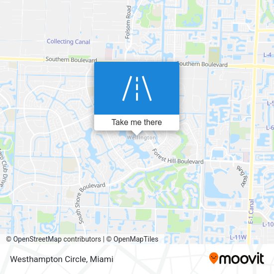 Mapa de Westhampton Circle