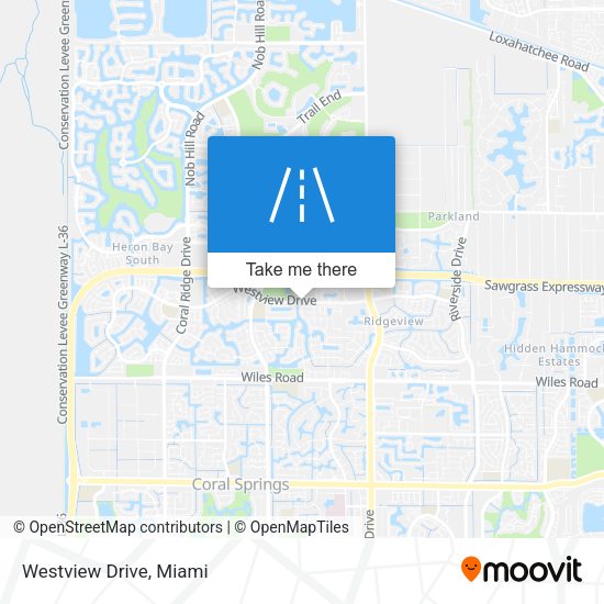 Mapa de Westview Drive