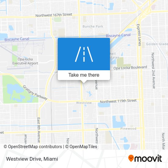 Mapa de Westview Drive