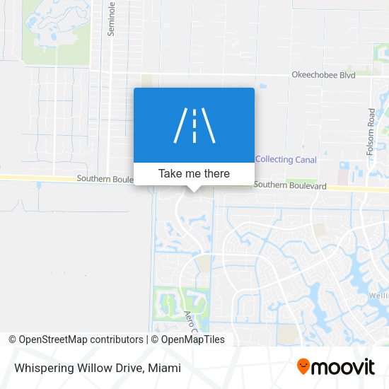 Whispering Willow Drive map