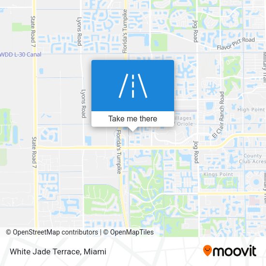 Mapa de White Jade Terrace
