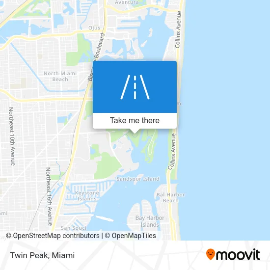 Twin Peak map