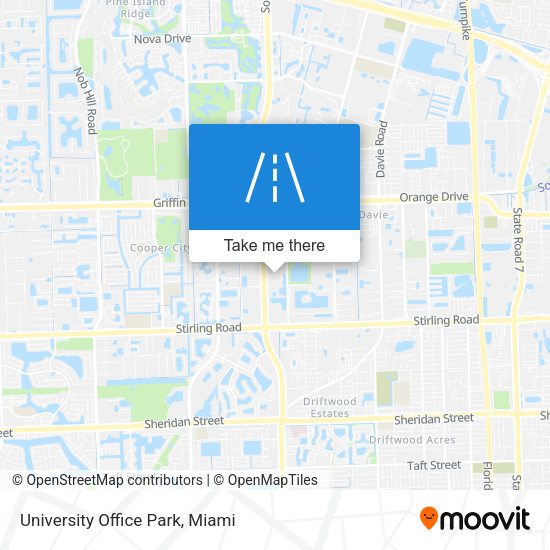Mapa de University Office Park