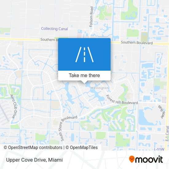 Mapa de Upper Cove Drive