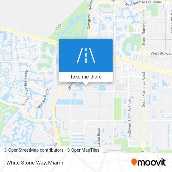 Mapa de White Stone Way