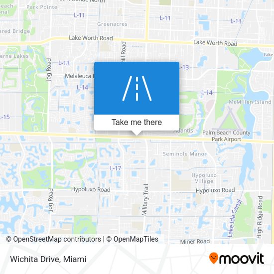 Mapa de Wichita Drive