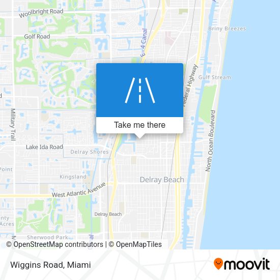 Mapa de Wiggins Road