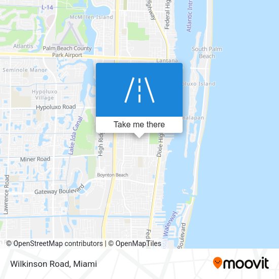 Mapa de Wilkinson Road