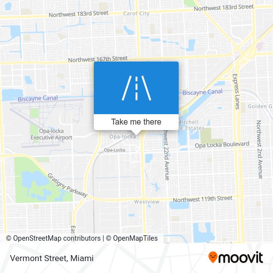 Mapa de Vermont Street