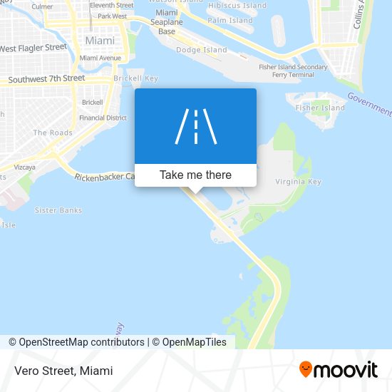 Vero Street map