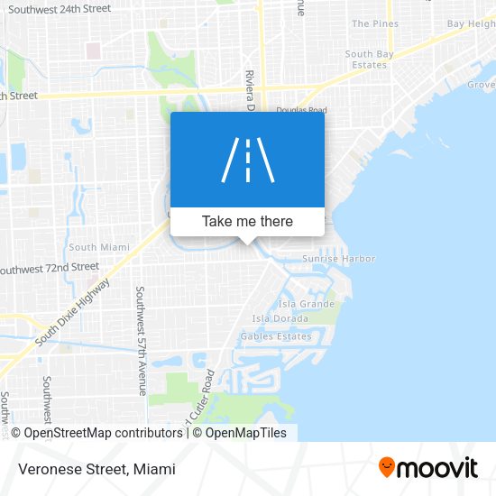 Mapa de Veronese Street