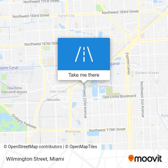 Mapa de Wilmington Street