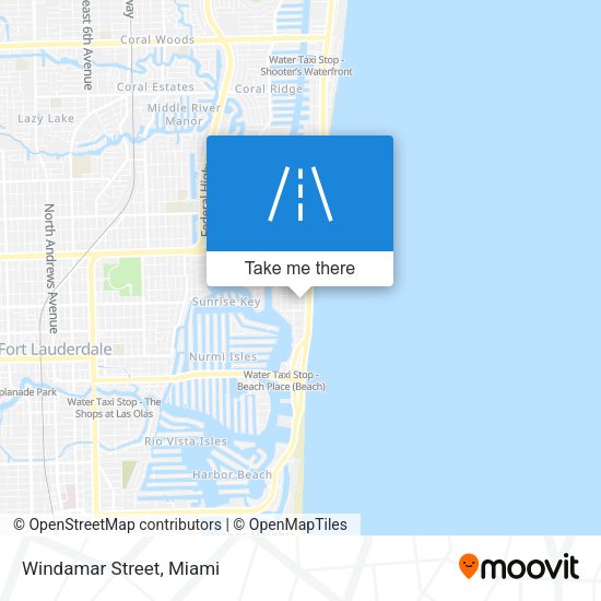 Windamar Street map