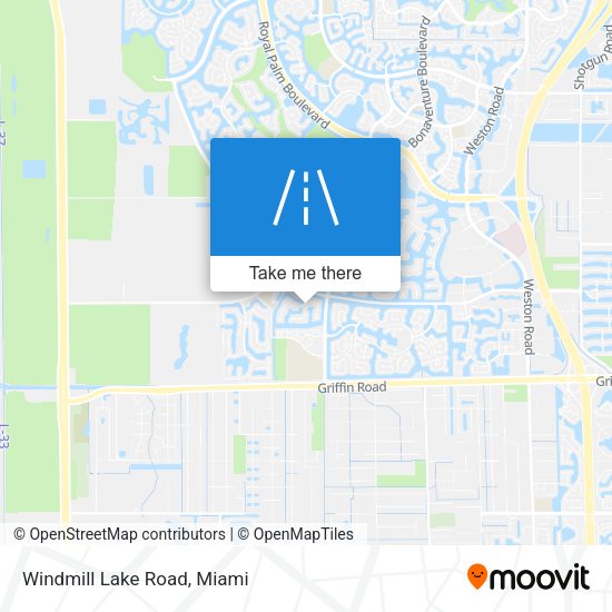 Mapa de Windmill Lake Road