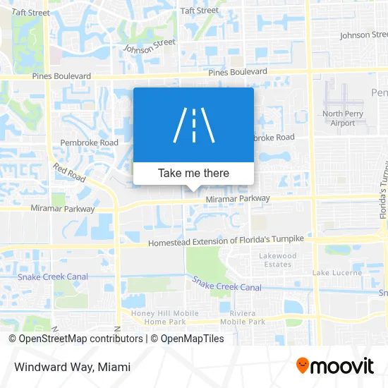 Windward Way map