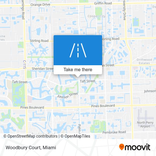 Mapa de Woodbury Court