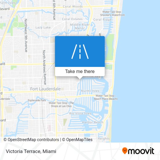 Mapa de Victoria Terrace