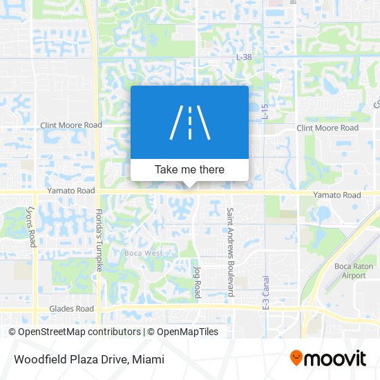 Woodfield Plaza Drive map