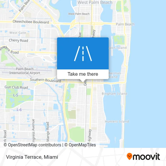 Virginia Terrace map